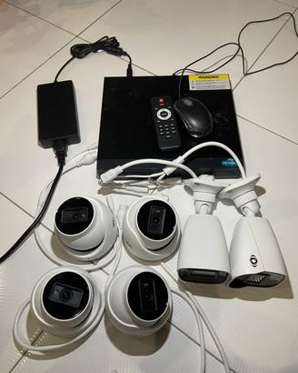 Kit IESS 6 telecamere + videoregistratore NVR