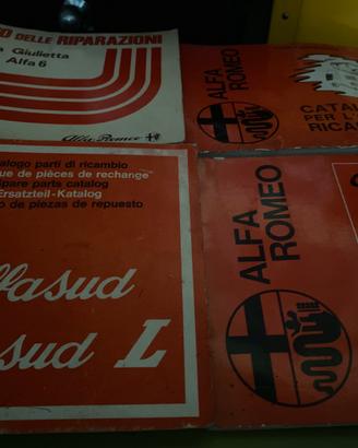 Collezione MANUALI TECNICI ALFA ROMEO