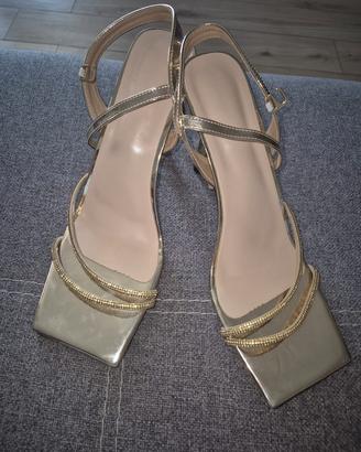 sandali oro numero 43 Schein 