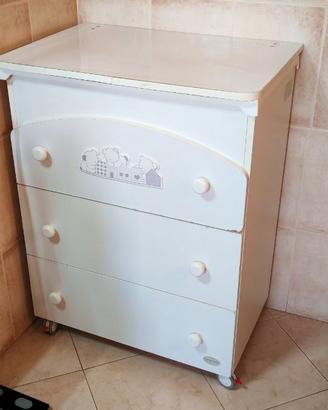 Fasciatoio con cassettoni