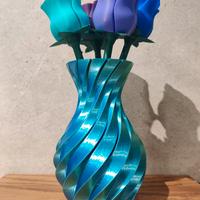 Vaso Decorativo con Rose