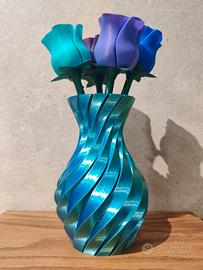 Vaso Decorativo con Rose