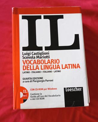 Vocabolario della lingua latina 