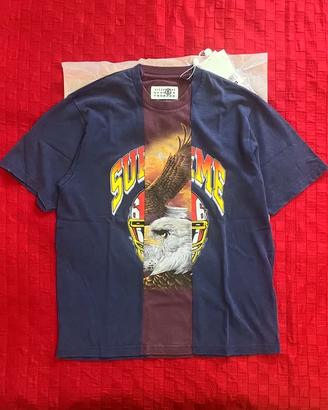 T-shirt Supreme MM6 Maison Margiela Split Navy S