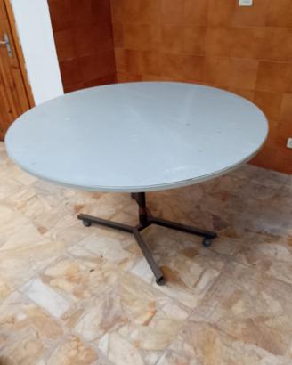 Tavolo rotondo 120 cm – Regolabile in altezza  