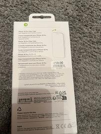 Cover  trasparente apple iphone 16 pro nuova