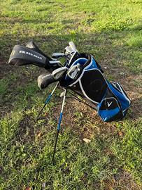 Mazze da golf con borsone