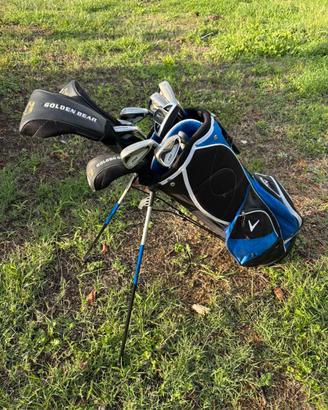 Mazze da golf con borsone
