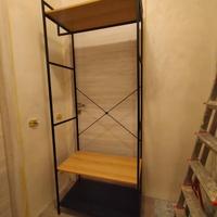 Stender appendiabiti metallo e legno