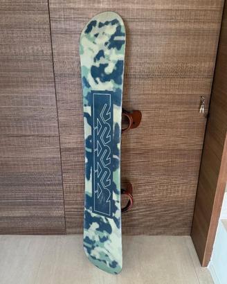 Snowboard K2 Standard 155cm + attacchi K2 Bond