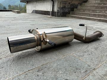 Scarico HKS subaru sti