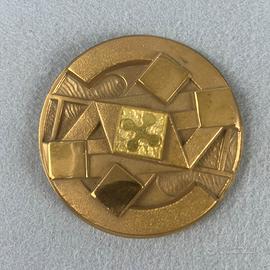 Giò Pomodoro scultura medaglia regione Lombardia