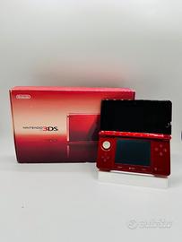 Nintendo 3DS Rosso Giapponese – Personalizzato