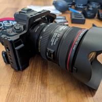 Fotocamera Canon M50 + EF 24-70 F4 USM