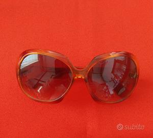 Occhiali da Sole Vintage Oversize Tartarugati