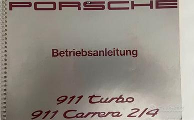 Istruzioni d'uso/manuale Porsche 911