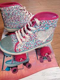 Pattini a rotelle FROZEN con paillettes 