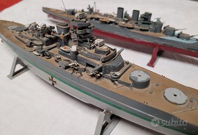 Modellini Navi da guerra vintage 