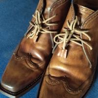 stivaletti stringati Harris uomo 