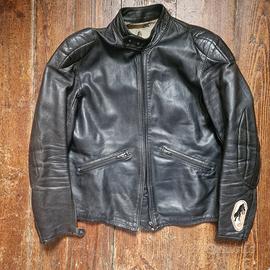 Giubbino in pelle da moto Gaman