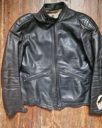 Giubbino in pelle da moto Gaman