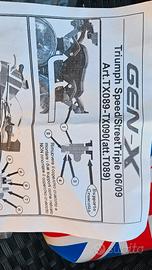 Cupolino per triumph speed/street triple 06/09