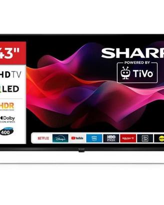 SHARP 43HM5245E DISPLAY 43" SMART TV QLED 4K TIVO