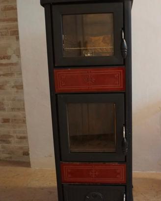 Stufa a legna Italiana Camini - Dafne forno