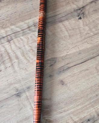 Bastone in legno artigianato Balcani Vintage 