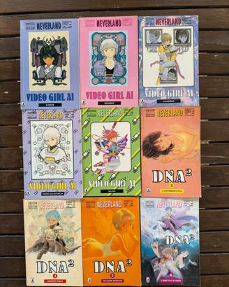 Manga Video Girl Ai + DNA² Star Comics (anni ’90)