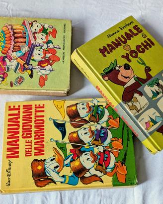 Manuali Disney Vintage anni ’70 – Giovani Marmotte