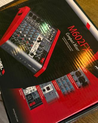 Mixer Proel M602Fx “Il carrarmato”indistruttibile