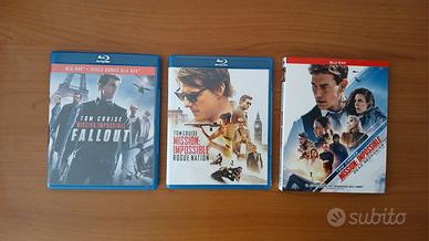 3 Blu ray Mission Impossible
