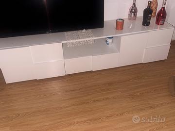Mobile porta Tv  dama mondo convenienza  bianco