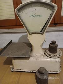 Bilancia vintage alpina da banco 5kg