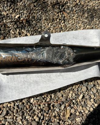 scarico arrow in acciaio inox pro racing