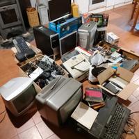 Lotto materiale informatico e computer 