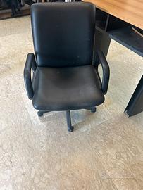 Poltrona con rotelle