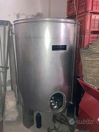 Serbatoio acciaio 800 litri