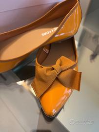 Ballerine a punta arancio Mauro Leone numero 39