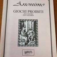 Libro di musica per chitarra