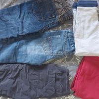 set pantaloni inverno bimbo 2 anni