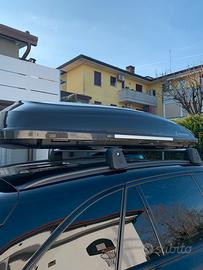 Box portapacchi originale mercedes XL 600 litri