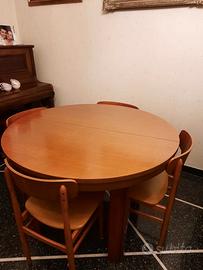 Tavolo + Carrello portavivande + Mobiletto portaTV