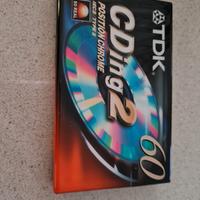 audiocassette vergini TDK e SONY