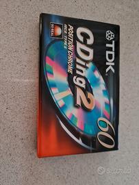 audiocassette vergini TDK e SONY