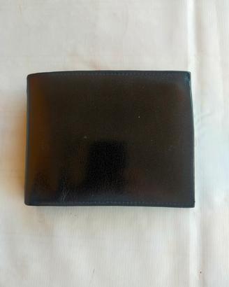 Portafoglio nero in Pelle