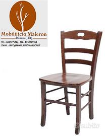 Sedie Ristorante Bar Pub in Legno cod 3013L
