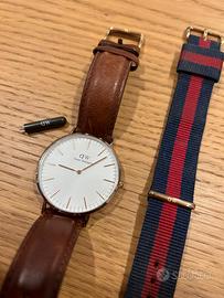 Daniel Wellington orologio con 2 cinturini!