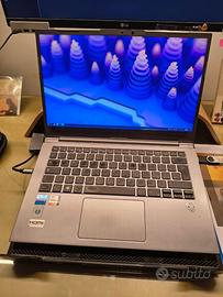 Portatile Intel 14" i7 -1165G7 1TB Samsung 980 Pro